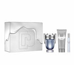 Paco Rabanne Invictus Eau De Toilette 100ml Gel De Baño 100ml Miniatura 10ml - PerfumezDirect®