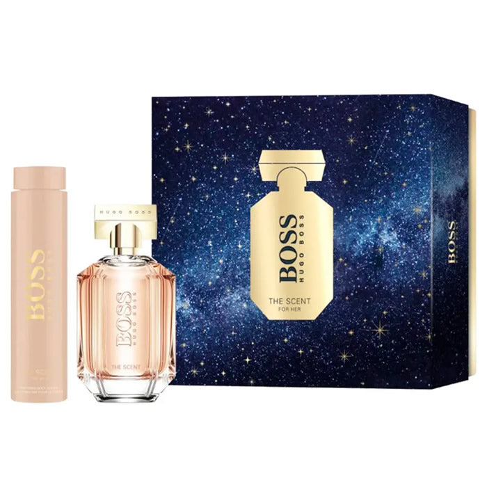 Boss The Scent For Her Eau De Parfum Spray 100ml Christmas Set 2022 - PerfumezDirect®