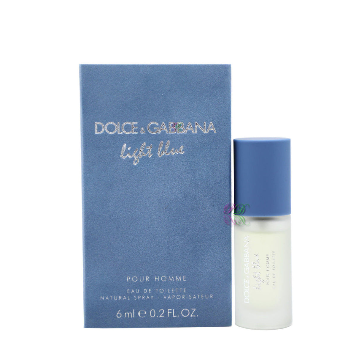 Dolce & Gabbana Light Blue Pour Homme Edt 6ml Perfume Spray - PerfumezDirect®