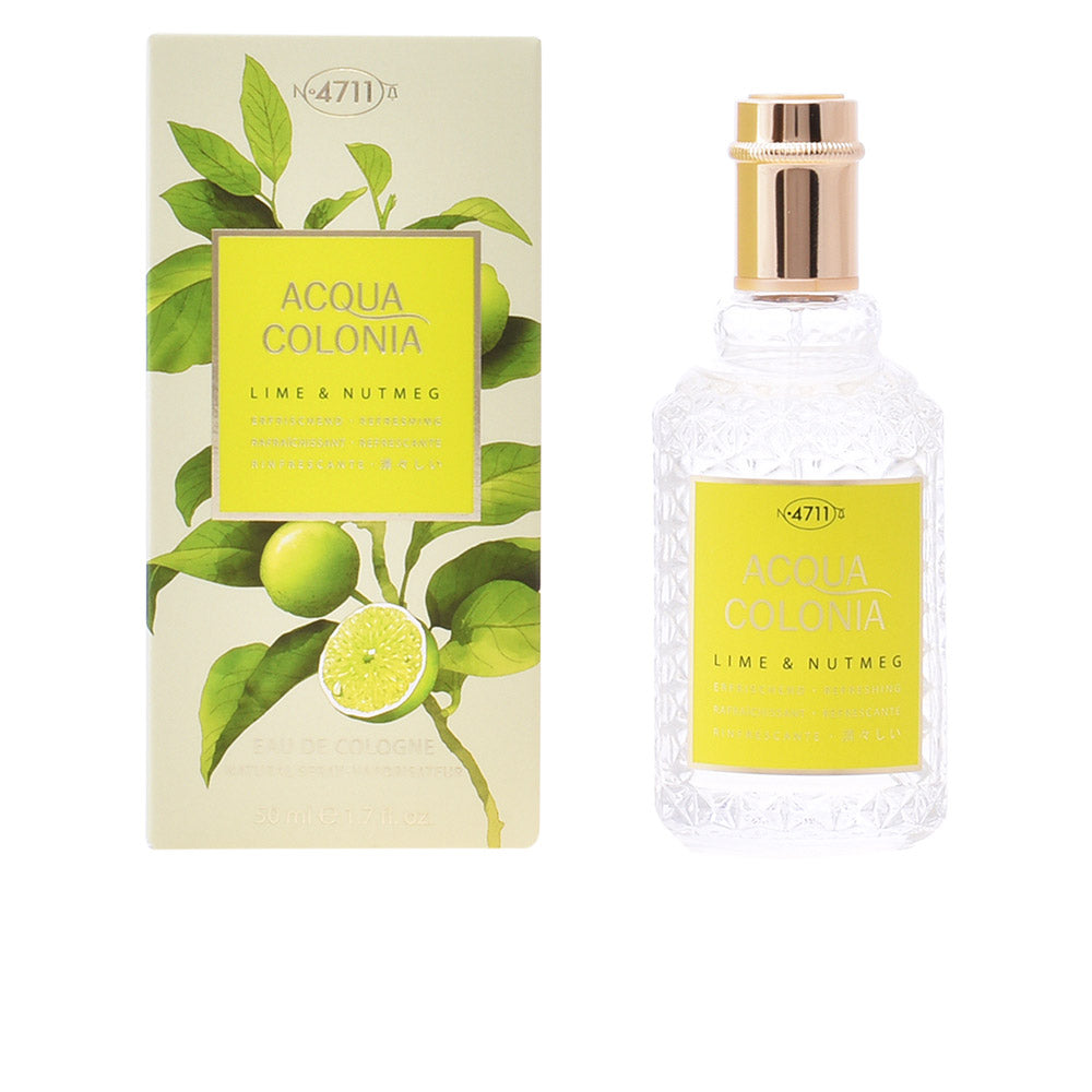 4711 ACQUA cologne LIME & NUTMEG edc splash & spray 50 ml - PerfumezDirect®