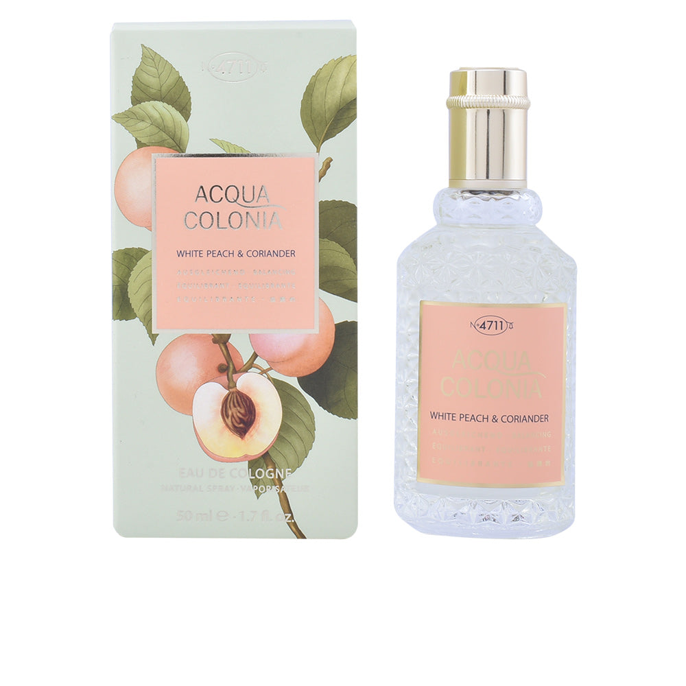 4711 ACQUA cologne WHITE PEACH & CORIANDER edc spray 50 ml - PerfumezDirect®